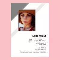 Standard-Lebenslauf 10, Lebenslauf-Layout 10, Lebenslauf-Design 10