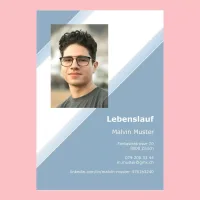 Professioneller Lebenslauf Schweiz – Vorlage Nr. 11