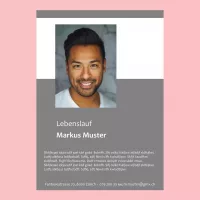 Erweiterter Lebenslauf Vorlage Nr. 22