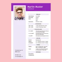 Lebenslauf Schüler Schweiz – Schüler Vorlage Nr. S1