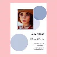 Lebenslauf-Layout Schüler 12, Lebenslauf-Design Schüler 12