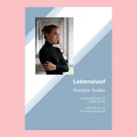 Lebenslauf-Layout Schüler 5, Lebenslauf-Design Schüler 5