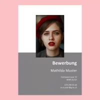 Lebenslauf Lehrstelle Schweiz – Schüler Vorlage Nr. S7