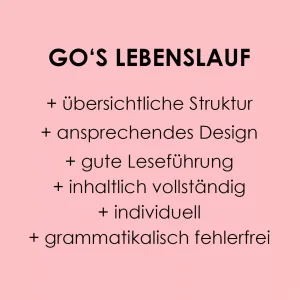 Expertentipps Expertentipps für einen professionellen Lebenslauf