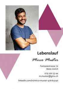 Professioneller Lebenslauf Schweiz Bild 6