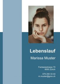 Karussell zeigt tabellarischer Lebenslauf 3