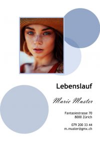 Karussell zeigt Lebenslauf für Schüler 10