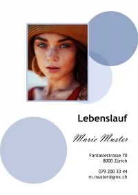 Lebenslauf Schüler 12 – Lebenslauf Lehrstelle Schweiz