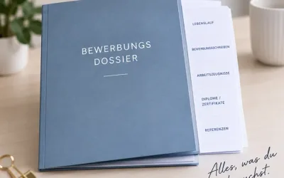Professionelles Bewerbungsdossier für Bewerbungen in der Schweiz